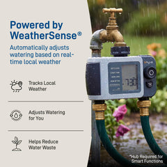 Orbit B-hyve XD Smart Timer outdoor setup