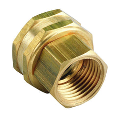 Orbit Brass Swivel Hose Connector 1/2" FPT x 3/4" FHT