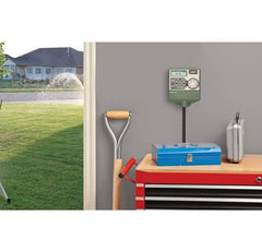 Orbit Easy Dial Indoor Sprinkler Controller dials and buttons close-up