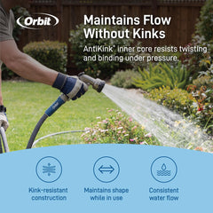 Orbit Heavy-Duty Fabric Hose with connectors