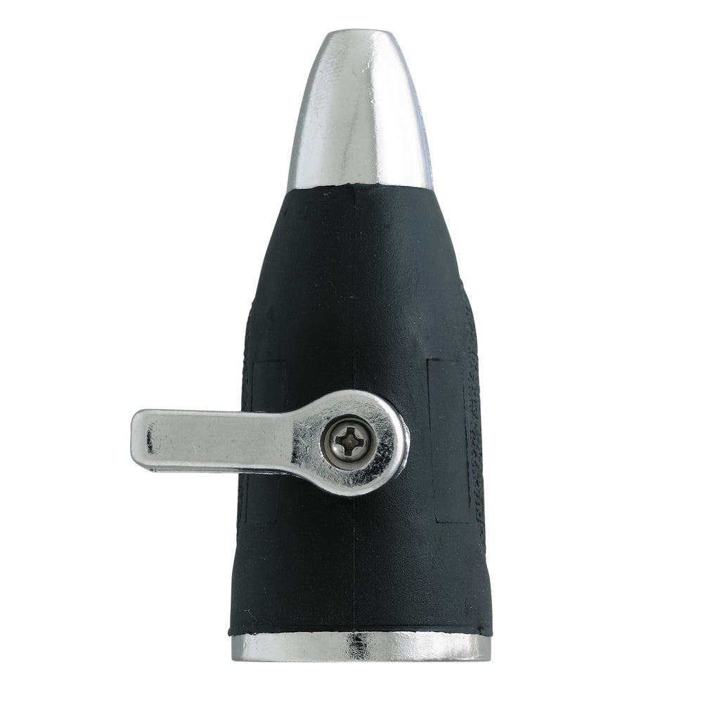 Orbit Zinc Sweeper Nozzle front view showing shut-off lever