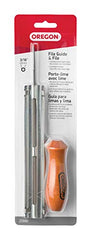 Oregon 3/16 inch Round Chainsaw File included in the filing guide