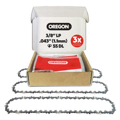 Oregon Chainsaw Chain 16-inch gray model front view