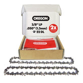 Oregon Chainsaw Chain for 14-inch bar with low-profile design