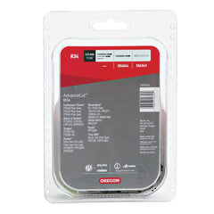 Oregon Chainsaw Chain in packaging, showcasing model R34