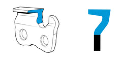 Oregon Chainsaw Chain packaging with details on specifications