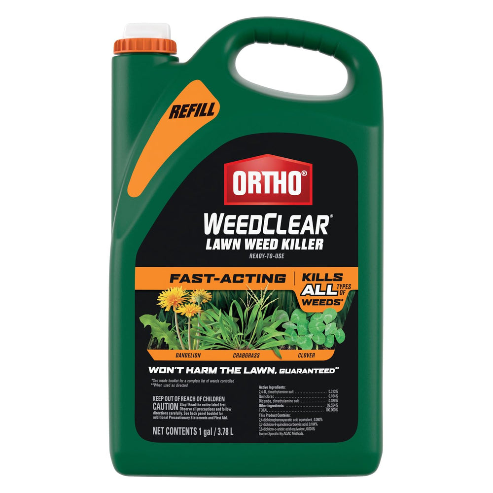 Ortho WeedClear Lawn Weed Killer Refill 1 gal front view