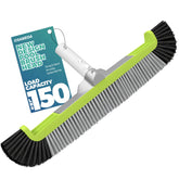 OSAMEDA 18-inch Pool Brush Head front view with strong bristles