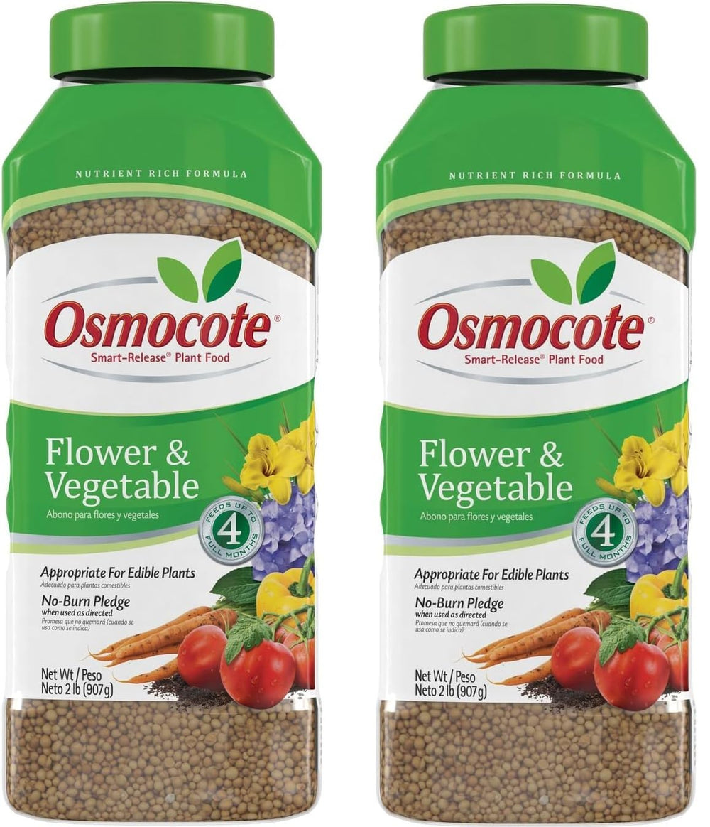 Osmocote 4 Month Slow Release Plant Food 2 lbs canister front view