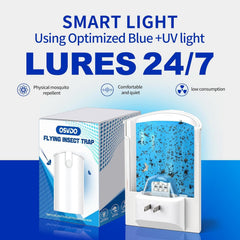 osvdo Blue UV Light Trap with refill cartridges included