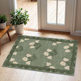 Othilic Floral Outdoor Door Mat 2' x 3' front view