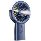 Otlonpe Portable Handheld Misting Fan dark blue front view