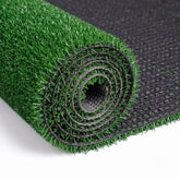 Ottomanson Artificial Grass Runner Lite 31" x 12' green turf front view