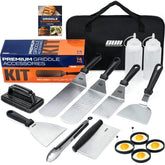 OUII Griddle Accessories Set with various tools displayed