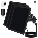 OuOudoit Solar Panel Charger for Ring Camera, front view
