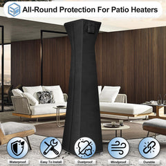 OutdoorLines patio heater cover with storage bag