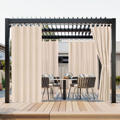 OutdoorLines Waterproof Outdoor Curtains fabric close-up