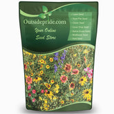 Outsidepride Mountain Wild Flower Seed Mix 5 lbs packaging front view