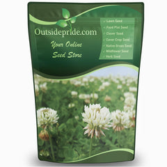 Outsidepride Perennial White Dutch Clover Seed package front view