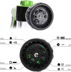OUTWAY Garden Hose Nozzle side view with ergonomic grip