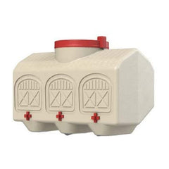 OverEZ Chicken Waterer side view with three drinking stations