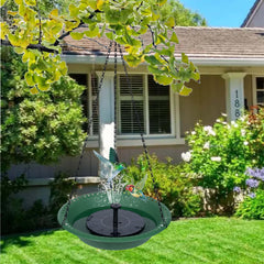 OVZILKI Bird Bath Bowl placed in garden setting