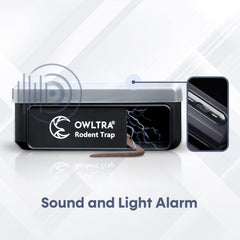 OWLTRA electric rodent trap dimensions and size