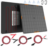 OYMSAE 20W solar panel charger front view