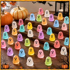 Pack of 100 BuQiuRen mini ghost figures for Halloween