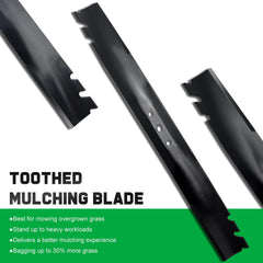 Pack of 7 Grasscool lawn mower blades
