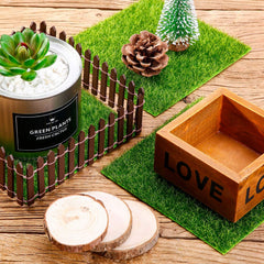 Pack of Pangda artificial grass with four pieces