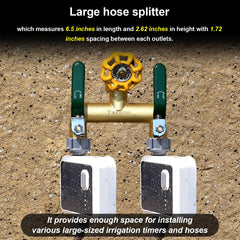 Package contents including Yayamz splitter and accessories