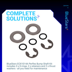 Package contents of BlueStars ECX1014A Bump Shaft Kit