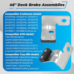 Package of Tobaiwind Deck Brake Assemblies