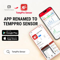 Packaging of TempPro TempAir Thermometer