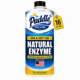 Paddle Hot Tub Enzyme 16 oz white bottle front view