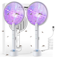 PALONE Electric Fly Swatter 4000V front view with safety net