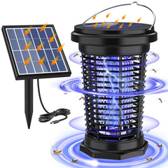 PALONE Solar Bug Zapper front view with 4500V mesh