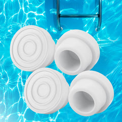 PAMASE Inground Pool Ladder Bumpers set of 4 in white