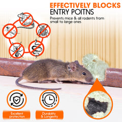 PAMAZY Rodent Barrier Kit components and scissors