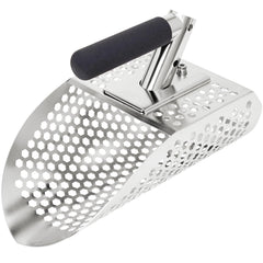 PAMLIAPY Sand Scoop front view showing stainless steel finish