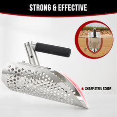 PAMLIAPY Sand Scoop side view with handle attachment