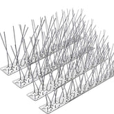 PANGCH Bird Spikes 4.1 feet stainless steel strips front view