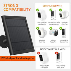 Paodekua Solar Panel side view showcasing connection ports