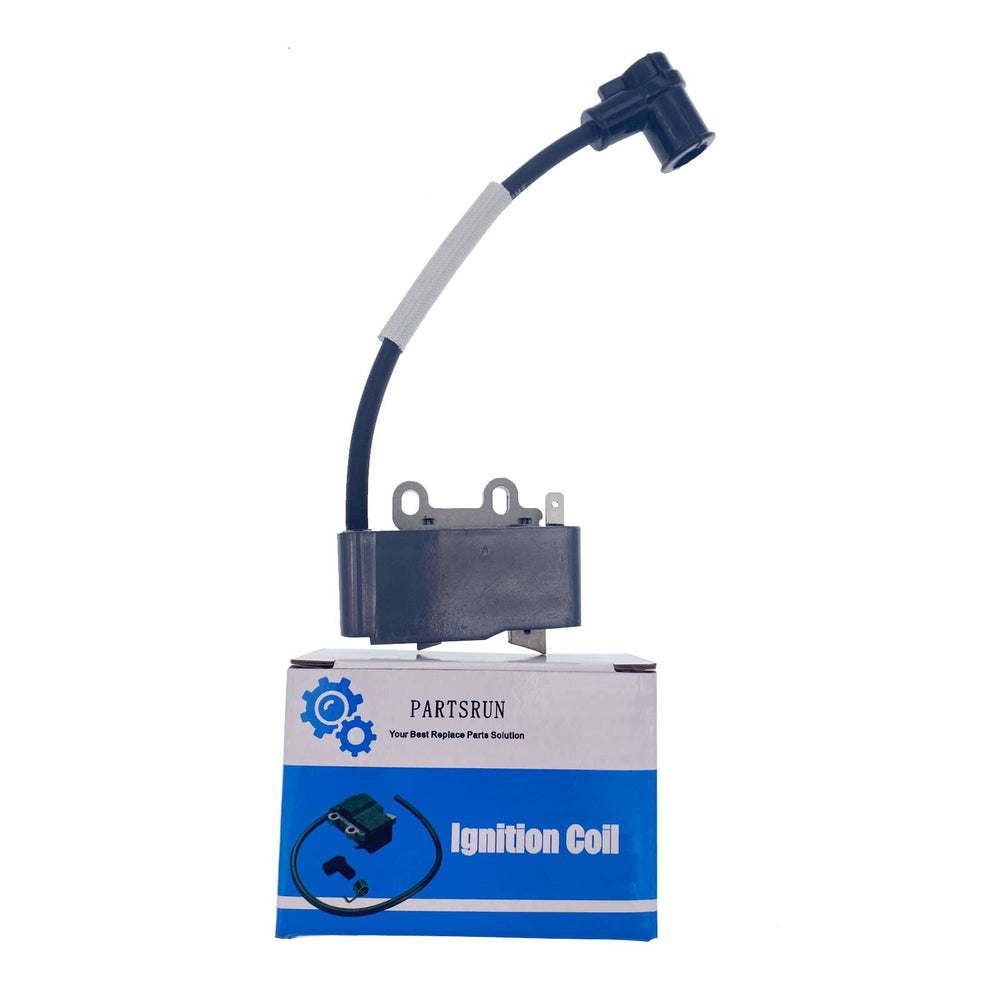 PARTSRUN Ignition Coil Kit for Echo trimmers, front view with components