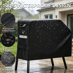 PasWith Griddle Cover with adjustable straps
