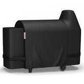 PasWith Grill Cover for Pit Boss Austin XL, black fabric front view