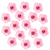 Patelai 16 Hummingbird Feeder Replacement Flowers in Pink