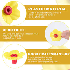 Patelai Hummingbird Feeder Flower Ports in Bright Colours