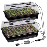Patigrow 120-Cell Self-Watering Seed Starter Tray with Grow Light